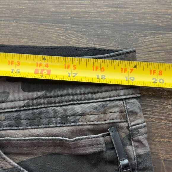 DEMOCRACY JEANS "Ab"solution Booty Lift Jegging Camo Print Stretch Womens Sz 16 - Picture 11 of 15